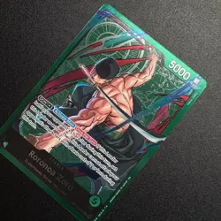 Roronoa Zoro OP12-020 Learn Together Promo Deck Leader One Piece Card English - Image 2