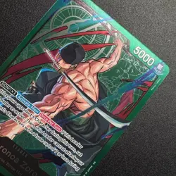 Roronoa Zoro OP12-020 Learn Together Promo Deck Leader One Piece Card English - Image 3