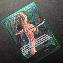 Roronoa Zoro OP12-020 Learn Together Promo Deck Leader One Piece Card English - Image 4