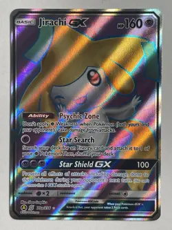Jirachi GX - 79a/236 - Pokemon Sun & Moon Promo Alternate Art Rare Card NM - Image 1