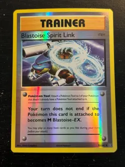 Blastoise Spirit Link 73/108 Reverse Holo XY - Evolutions - Pokemon Card - NM - Image 1