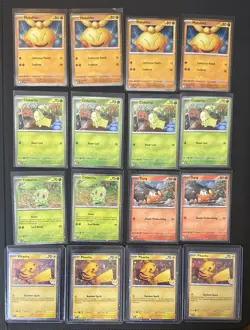 Pokemon Lot Of 16 Cards Holos/promos 4xPikachu 2026 Pokemon Day - Image 1