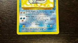 POKEMON TCG - ENGLISH JUNGLE SET VAPOREON 28/64 NON HOLO RARE CARD LP MP - Image 3