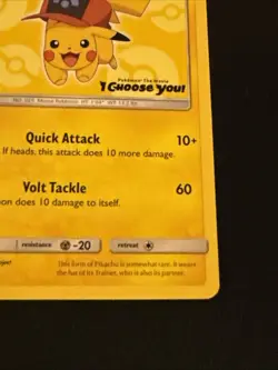 Ash's Pikachu SM111 Pokemon card - Image 3