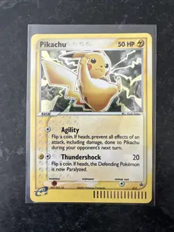 Pokemon TCG Pikachu Black Star Promo 2003 E-Reader Series Holo Card #012 - Image 1