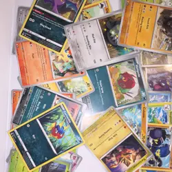 Mega clefable ex sir swinub pokemon tin lot rare holo 44 cards skarmory - Image 4