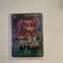 Bandai One Piece CCG Perona OP09-034 Promotion Cards Rare Foil English SEALED - Image 1