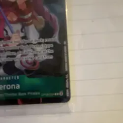 Bandai One Piece CCG Perona OP09-034 Promotion Cards Rare Foil English SEALED - Image 4