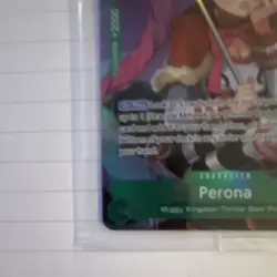 Bandai One Piece CCG Perona OP09-034 Promotion Cards Rare Foil English SEALED - Image 5