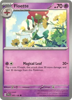 Floette SV01: Scarlet & Violet Base Set 092/198 NM English Pokemon Card - Image 1