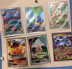 Pokemon Card Lot 70 Cards Fullart Rare Special Illustration Cosmo Foil - Image 1