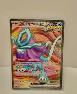 Walking Wake ex - 189/162 Temporal Forces (Pokemon) Full Art Ultra Rare - Image 2