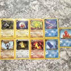Pokemon TCG Team Rocket 9 Card Lot - Dark Magneton, Electrode, Primeape - Rare - Image 2