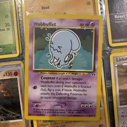 Pokemon Cards: Neo Discovery 1st Edition Rare: Wobbuffet 35/75 - Image 1