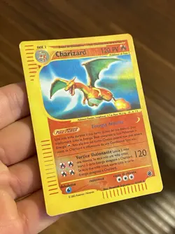 Pokemon Charizard 6/165 Expedition Reverse Holo Ita Vintage Card - Image 2