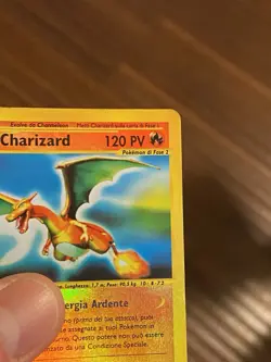 Pokemon Charizard 6/165 Expedition Reverse Holo Ita Vintage Card - Image 4