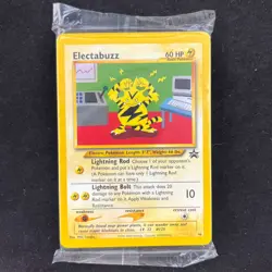 Electabuzz #46 WOTC Black Star Promo Pack FACTORY SEALED Pokemon League 2002 NM - Image 1