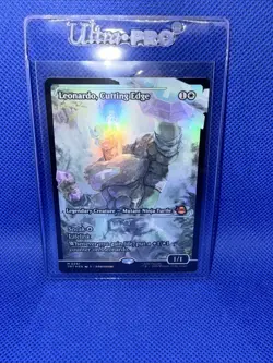 Leonardo, Cutting Edge (Showcase) Teenage Mutant Ninja Turtles Foil - Image 1