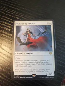 MTG Welcoming Vampire Innistrad: Crimson Vow Regular - Image 1