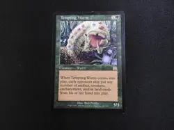 Tempting Wurm HP [Onslaught] Mtg Magic Free Tracking! - Image 1