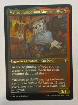 MTG - Mahadi, Emporium Master - Etched Foil - CL: Battle for Baldur's Gate - Image 1