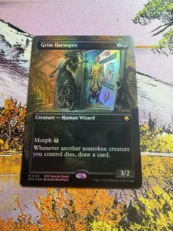 Grim Haruspex - Foil Extended Art SPG NM MTG - Image 5