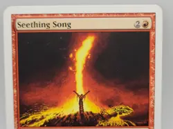 Seething Song 9th Edition MTG White Border LP Red Instant 216/350 Magic - Image 2