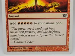 Seething Song 9th Edition MTG White Border LP Red Instant 216/350 Magic - Image 3