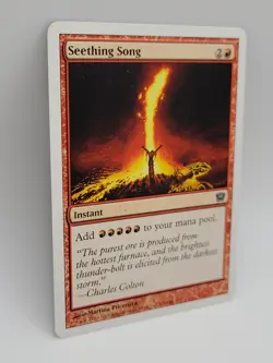 Seething Song 9th Edition MTG White Border LP Red Instant 216/350 Magic - Image 5