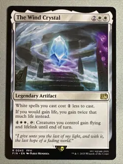 MTG / The Wind Crystal / FIN / #43 / Regular / Rare / NM - Image 1