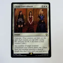 Clever Concealment MTG Rare Magic: The Gathering Commander Final Fantasy FF7 - Image 1