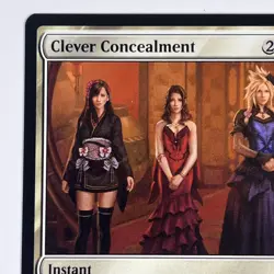 Clever Concealment MTG Rare Magic: The Gathering Commander Final Fantasy FF7 - Image 2