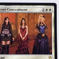 Clever Concealment MTG Rare Magic: The Gathering Commander Final Fantasy FF7 - Image 3