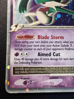 Gallade E4 LV.X 106/111 Platinum Rising Rivals Pokemon Card Holo Foil Rare HP - Image 5