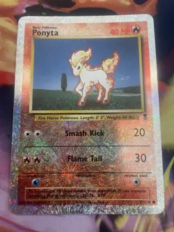 2002 POKEMON LEGENDARY COLLECTION #87/110 PONYTA REVERSE FOIL NM - Image 1