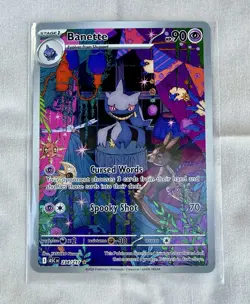 Banette 234/217 Illustration Rare Pokemon TCG ME: Ascended Heroes ASC NM Fresh - Image 1