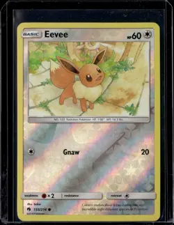Eevee - 155/214 / SM - Lost Thunder 2018 LP / Pokemon TCG - Image 1