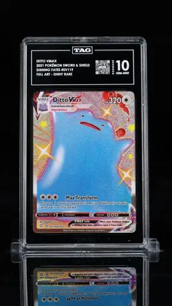 TAG 10 Ditto VMAX SV119/SV122 GEM MINT 🌀 2021 Pokemon Shining Fates - Image 2