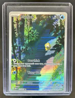 2023 Pokemon SV 151 Psyduck Illustration Rare #175/165 - Image 1