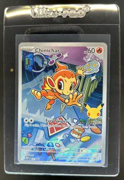 2025 Pokemon MEP Black Star Promos Chimchar #041 - Image 1