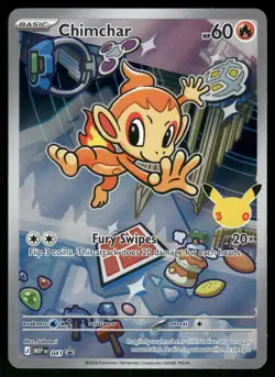 Chimchar - 041 041 Holo Promo ME: Mega Evolution Promo Pokemon Near Mint - Image 1