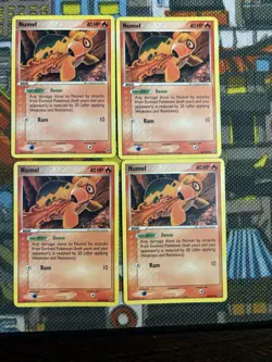 Numel 68/107 (x4) EX Deoxys Pokemon TCG - Common - Vintage - Set Of 4 💎🔥 - Image 1