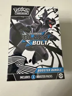 Pokemon TCG Scarlet & Violet Black Bolt Booster Bundle Box Zekrom English - Image 1