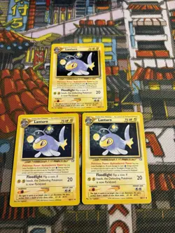 LANTURN 38/111 UNCOMMON NEO GENESIS POKEMON (x3) - Vintage - Set Of 3 💎🔥 - Image 2