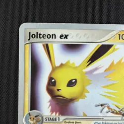 Pokemon TCG Jolteon ex 109/113 World Championships 2007 Tom Roos Ultra Rare Card - Image 3