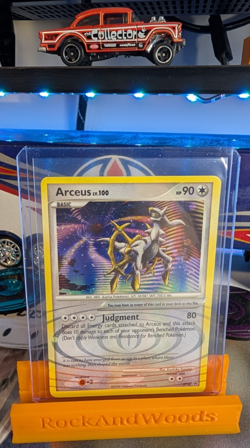 Arceus DP50 Diamond And Pearl Black Star Promo Holo Pokemon NM - Image 1