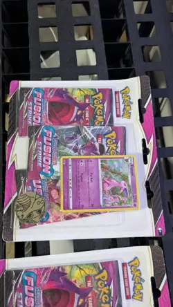 POKEMON FUSION STRIKE 3 PACK BLISTER ESPEON/EEVEE PROMO SET Swsh174 175 Booster - Image 4
