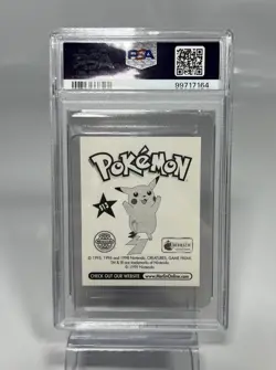 1999 Merlin Pokemon Slowpoke Prism #S13 – PSA 8 (NM-MT) - Image 3