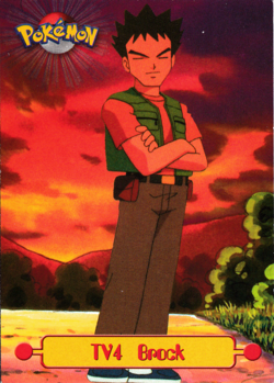 #TV4 Brock LP - Topps Pokemon Series1 - Image 1