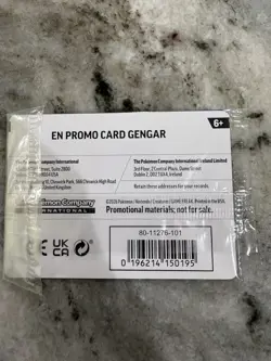 Pokemon TCG Gengar GameStop Stamp Perfect Order CosmoHolo English 050/088 Sealed - Image 3
